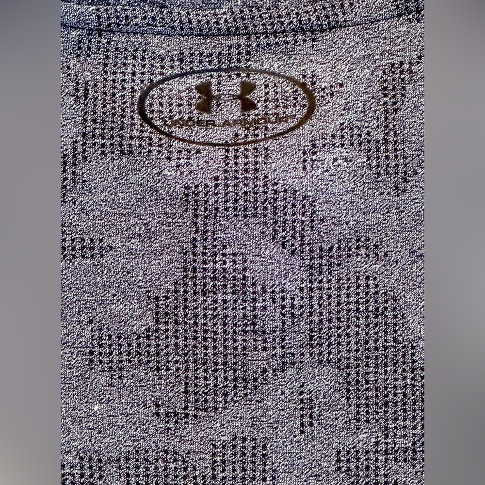 Under Armour Men's Charcoal Three-Quarter Sleeve Henley - Picture 4 of 4